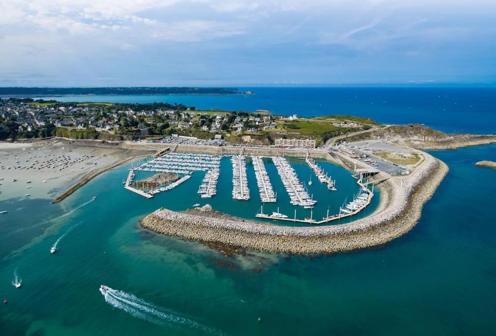 50M De La Plage: Studio Au Coeur Du Centre ! Daire Saint-Cast-le-Guildo Dış mekan fotoğraf